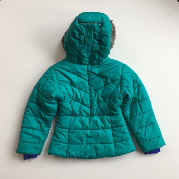 Columbia Girl XXS Green Winter Coat - Picture 4 of 10